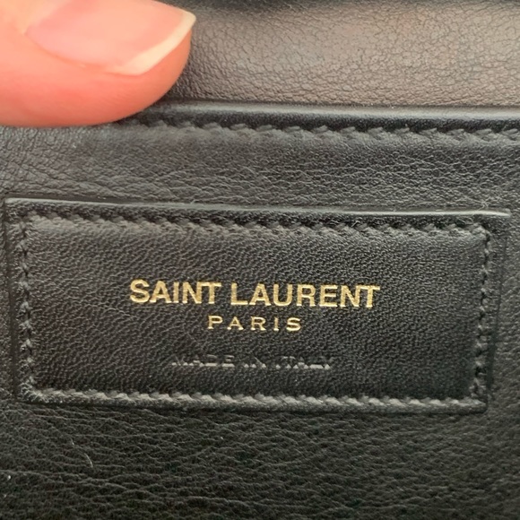 YSL Monogram cabas bag calfskin no strap - Picture 11 of 12